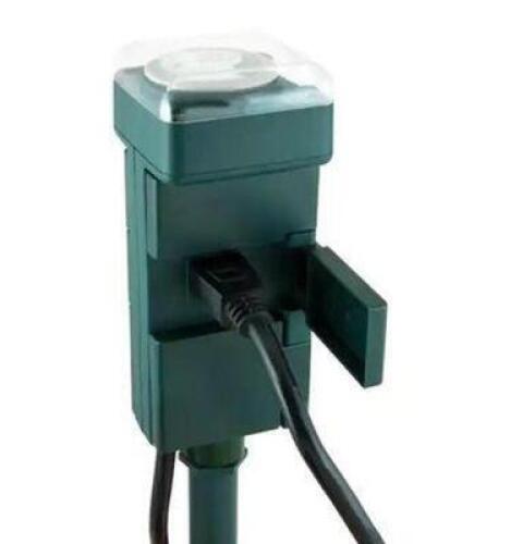 (4) - OUTDOOR STAKE TIMERS