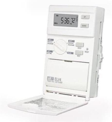 LUX ELV4 PROGRAMMABLE LINE VOLTAGE THERMOSTAT