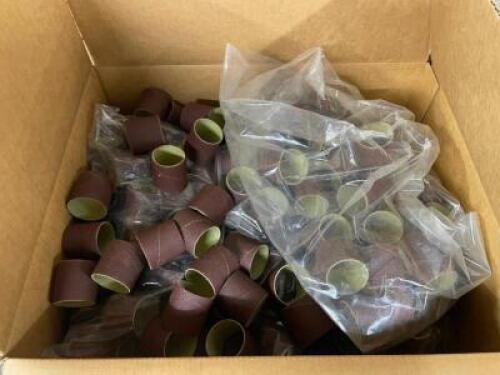 LARGE BOX OF 1-1/2" DIAM. SANDING SLEEVES
