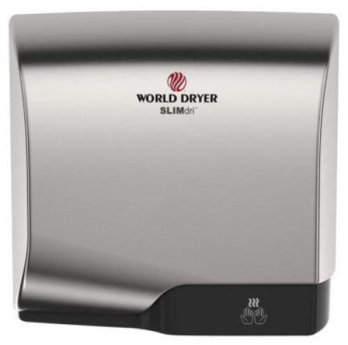 SLIMDRI EFFICIENT COMMERCIAL SURFACE MOUNTED ADA COMPLIANT UNIVERSAL VOLTAGE 110-240V HAND DRYER