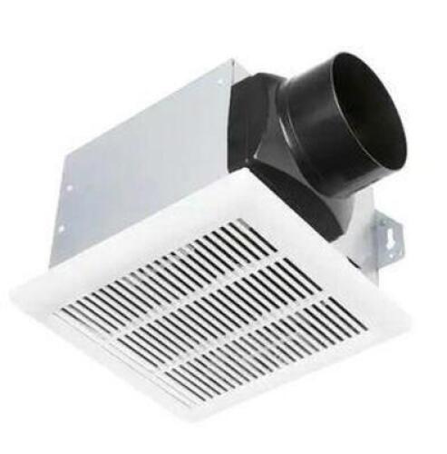 80 CFM CEILING MOUNT ROOMSIDE INSTALLATION BATHROOM EXHAUST FAN