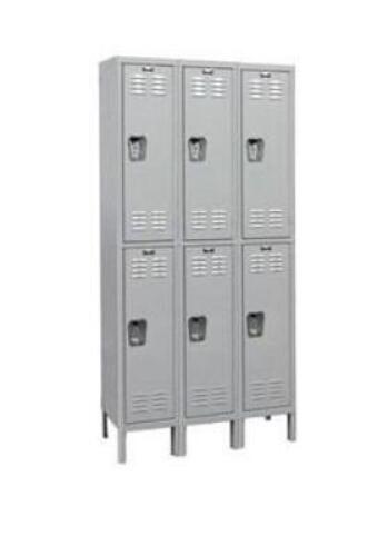 (1) HALLOWELL ANTIMICROBIAL LOCKER