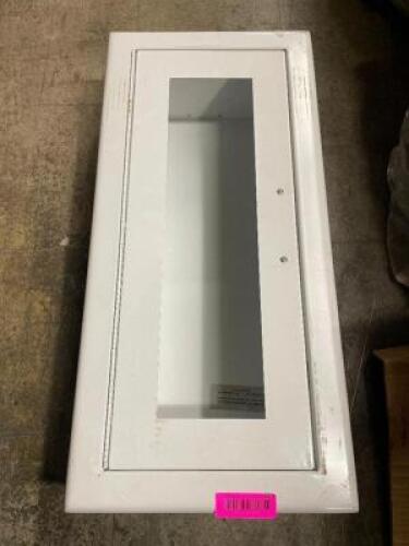 FIRE EXTINGUISHER WALL MOUNTED ENCLOSURE