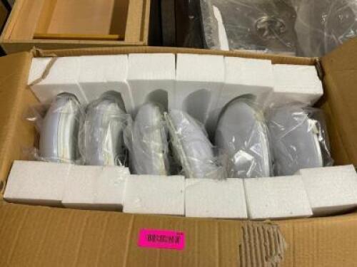 (6) - CT. BOX OF MAXLITE CEILING FIXTURES