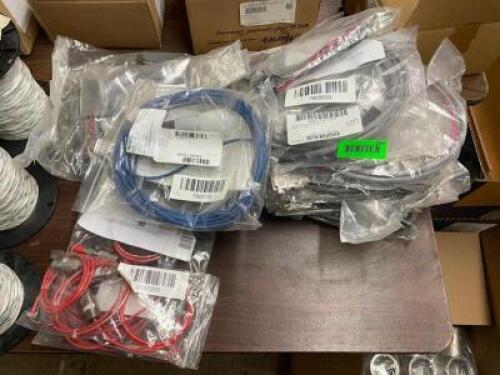 LARGE ASSORTMENT OF CONTROLLER AND TRANSCEIVER CABLES