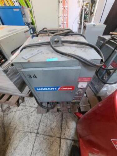 DESCRIPTION: (1) FORKLIFT CHARGER BRAND/MODEL: HOBART/1R18-450 RETAIL$: $1,287.99 QTY: 1