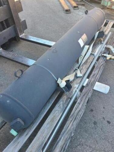 DESCRIPTION: (1) LARGE CYLLINDERBRAND/MODEL: HENRY TECHNOLOGIESINFORMATION:&nbsp;GREAT FOR MAKING A SMOKER, LOCATED DIRECTLY ACROSS THE STREET AT SHAPIRO METAL SUPPLY, SEE INSPECTIONSIZE: APPROX 15" DIAMETER, APPROX 96" TALLQTY: 1