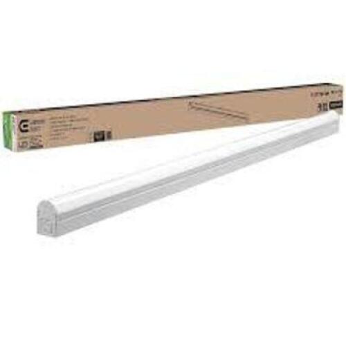 (4) Plug In or Direct Wire Power Connection 4 ft. White 4000K Integrated LED Strip Light (with Power Cord and Linking Cord)