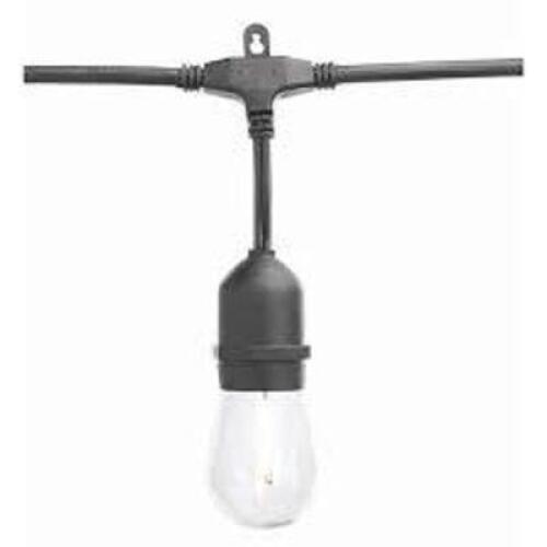 (2) 24-Light Indoor/Outdoor 48 ft. String Light with S14 Single Filament LED Bulbs - OPEN BOXES