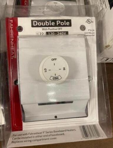 (4) DOUBLE POLE W/ POSITIVE OFF SWITCHES