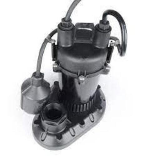1/3 HP Submersible Aluminum Sump Pump with Tethered Switch