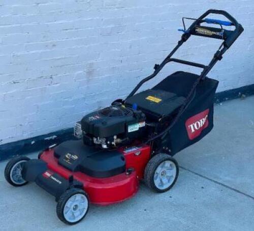 TORO PERSONAL SPEED GUARANTEED START 190 CC DUAL FORCE TWIN BLADE SYSTEM 30" TIMEMASTER LAWN MOWER