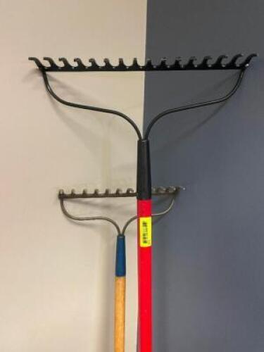 (2) - LAWN RAKES
