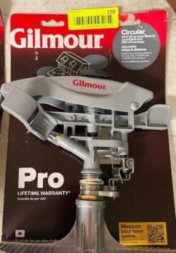 (2) - GILMOUR CIRCULAR SPRINKLERS
