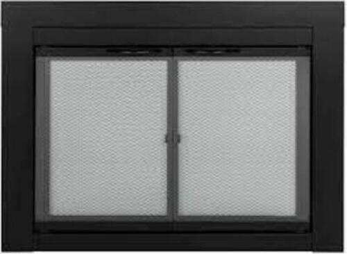 DESCRIPTION: (1) FIREPLACE GLASS DOOR BRAND/MODEL: PLEASANT HEARTH #AN-1012 INFORMATION: IMAGES ARE FOR ILLUSTRATION PURPOSES ONLY AND MAY NOT BE AN E