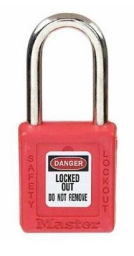 (1) PACK OF (36) MASTER LOCK LOCKOUT PADLOCK