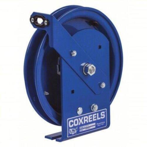 DESCRIPTION: (1) SABLE REEL, SPRING BRAND/MODEL: COXREELS #29RC69 INFORMATION: BLUE RETAIL$: $282.94 EA SIZE: 11-1/2 IN H, 3-7/8 IN W QTY: 1
