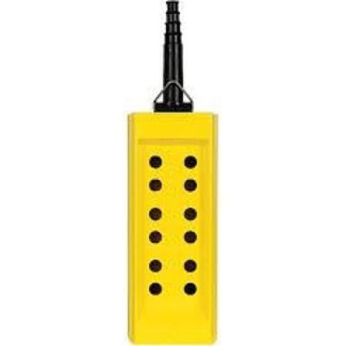 DESCRIPTION: (1) PENDANT CONTROL STATION BRAND/MODEL: SCHNEIDER XACB12 RETAIL$: $760.46 EA SIZE: 12 HOLES QTY: 1
