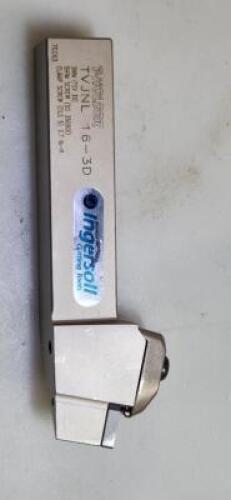 DESCRIPTION: (1) TVJNL 16-3D T-TYPE EXTERNAL TURNING TOOLHOLDER BRAND/MODEL: INGERSOLL 6070263 RETAIL$: 134.06 SIZE: 1" SQ SHANK QTY: 1
