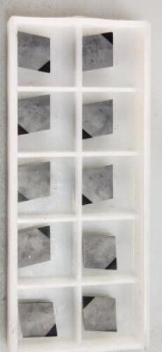 DESCRIPTION: (30) CPG421 CBN CARBIDE TURNING INSERTS BRAND/MODEL: VC CPG421 QDR01 RETAIL$: $25.68 PER INSERT QTY: 30