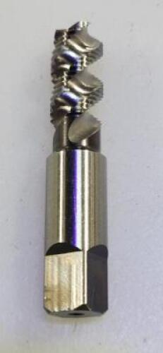 DESCRIPTION: (6) HSS STANDARD FLUTE TAP BRAND/MODEL: CHEBOYGAN SO14282 RETAIL$: $ 48.02 EA SIZE: 1/8-27 NPSF QTY: 6