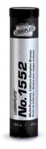 DESCRIPTION: (2) LITHIUM COMPLEX GREASE BRAND/MODEL: LUBRIPLATE #1552 RETAIL$: $10.00 EA SIZE: 14.5 OZ QTY: 2