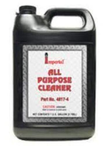 DESCRIPTION: (1) ALL PURPOSE CLEANER BRAND/MODEL: IMPERIAL # 4817-4 RETAIL$: $25.00 EA SIZE: 1 GALLON QTY: 1