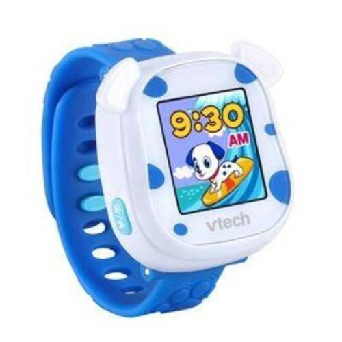 DESCRIPTION: (1) MY FIRST KIDI SMARTWATCH BRAND/MODEL: VTECH/80-552800 INFORMATION: BLUE, 2022 GOOD HOUSEKEEPING TOY OF THE YEAR RETAIL$: $35.99 QTY: