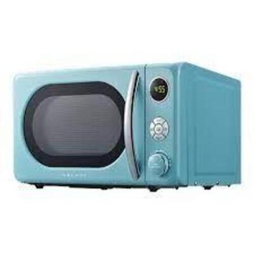 0.7 CU FT RETRO COUNTERTOP MICROWAVE OVEN- BLUE