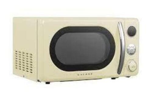 0.7 CU FT RETRO COUNTERTOP MICROWAVE OVEN- CREAM