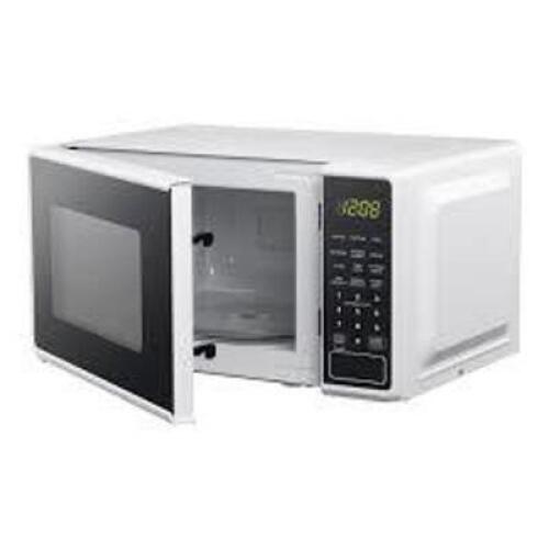 0.7 CU FT COMPACT COUNTERTOP MICROWAVE OVEN-WHITE