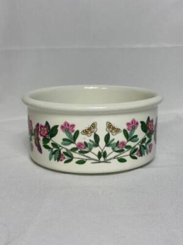 (2) - PC. PORTMEIRION POTTERY / BOTANIC GARDEN PATTERN MATCHING DISH SET