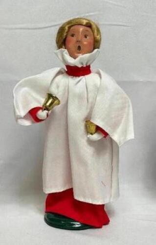 BYERS CHOICE CAROLERS DOLL - CHRISTMAS