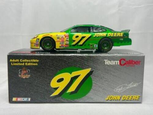 CHAD LITTLE #97 JOHN DEERE 2000 FORD TAURUS 1:24 SCALE AUTHENTIC STOCK CAR