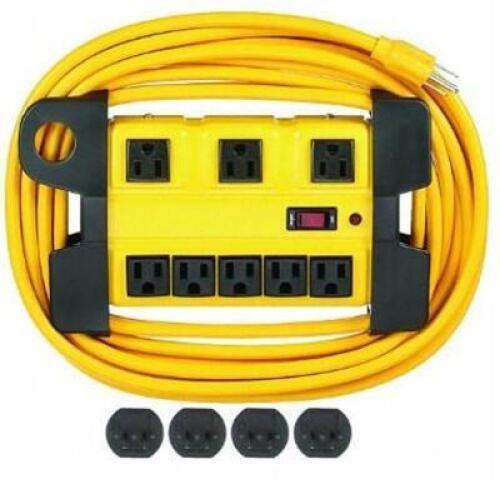 (1) POWER FIRST SURGE PROTECTOR OUTLET STRIP