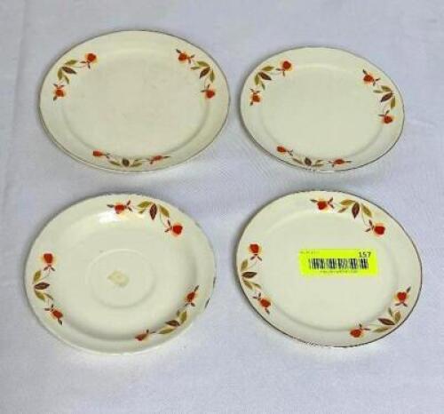 (4) - PC. DINNER PLATE SET