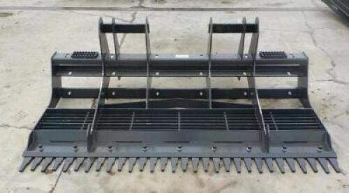 DESCRIPTION: WOLVERINE SKID STEER LAND LEVELER 2022 BRAND / MODEL: WOLVERINE ZW-LL-0078W ADDITIONAL INFORMATION Width:78", Height:23", Weight:704 lbs.