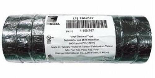(1) LOT OF (23) GRAINGER ELECTRICAL TAPE