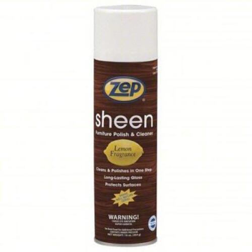 DESCRIPTION: (6) FURNITURE POLISH BRAND/MODEL: ZEP #43NT01 INFORMATION: LEMON RETAIL$: $15.00 EA SIZE: 16 OZ QTY: 6