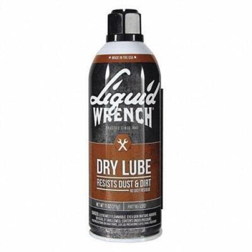 DESCRIPTION: (6) GENERAL PURPOSE DRY LUBRICANT BRAND/MODEL: LIQUID WRENCH #54YT55 RETAIL$: $10.52 EA SIZE: 11 OZ QTY: 6