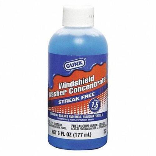 DESCRIPTION: (12) WINDSHIELD WASHER CONCENTRATE BRAND/MODEL: GUNK #54YK27 RETAIL$: $6.00 EA SIZE: 6 OZ QTY: 12