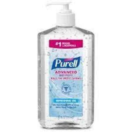 DESCRIPTION: (2) ADVANCED HAND SANITIZER BRAND/MODEL: PURELL RETAIL$: $10.00 EA SIZE: 20 FL OZ QTY: 2