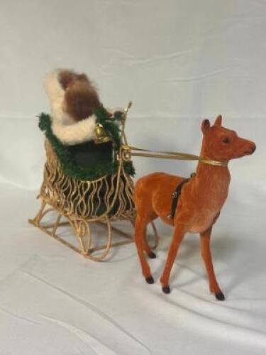 SANTA AND RUDOLPH DECORATION