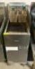 43 LB. GAS FRYER WITH RIGHT SIDE SPLASH GUARD