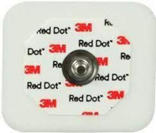 (1) CASE OF (1000) RED DOT ECG ELECTRODES