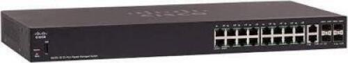 (1) SMALL BUSINESS SG350-28P MANAGED L3 SWITCH