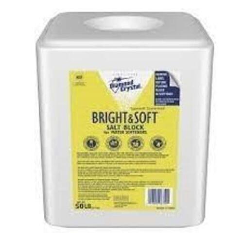(2) WATER SOFTENER SALT BLOCK