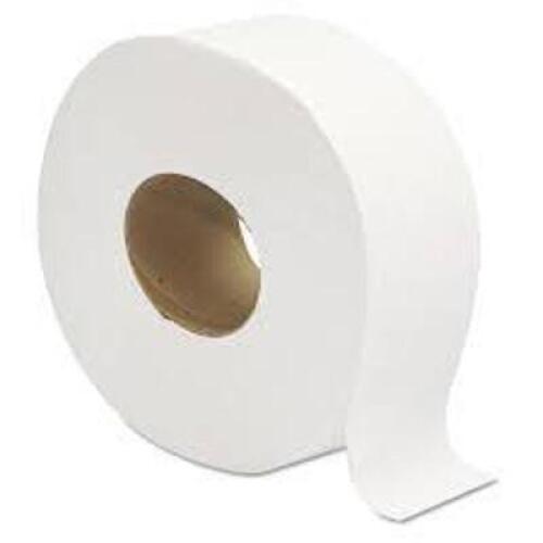 DESCRIPTION: (1) CASE OF (12) JUMBO TOILET TISSUE ROLLSBRAND/MODEL: GENRETAIL$: $40.00 EASIZE: 9" DIAMETER ROLLSQTY: 1