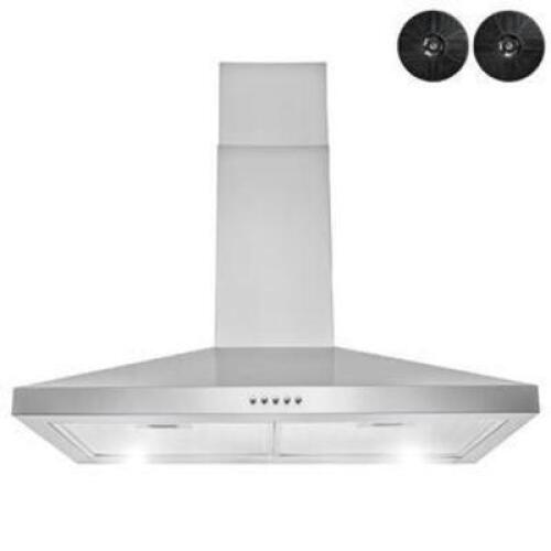 (1) CONVERTIBLE KITCHEN WALL MOUNT RANGE HOOD