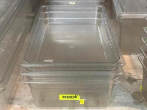 (3) 1/2 SIZE PLASTIC INSERTS